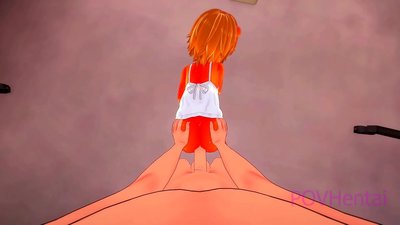 Elemental olov monster qiz